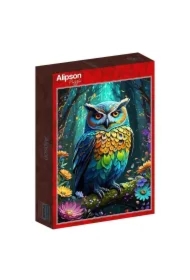 Puzzle 500 el. Niebieska sowa