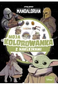 Star Wars. The Mandalorian. Moja kolorowanka z naklejkami