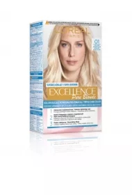 Excellence Creme farba do włosów 01 Super Jasny Blond Naturalny