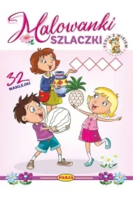 Malowanki szlaczki. Seria z misiem