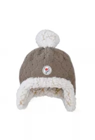 Dwuwarstwowa zimowa czapeczka z polaru Fleece Buffalo 3-6 mies.