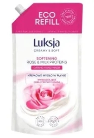 Creamy &amp; Soft Róża i Proteiny Kremowe Mydło w płynie - zapas