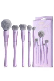 Zestaw Luxury Purple Face Makeup Brush zestaw pędzli 5pcs T514