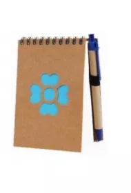 Blok spirala Eco Flower z długopisem