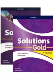 Solutions Gold. Intermediate. Student's Book i Workbook z kodem dostępu do wersji cyfrowej (e-Workbook)