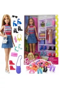 Barbie. Blondynka z akcesoriami FVJ42