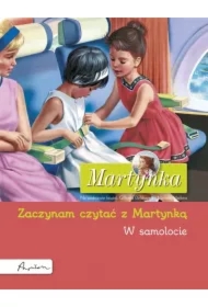 Martynka. W samolocie. Zaczynam czytać z Martynką