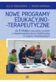 Nowe programy edukacyjno-terapeutyczne dla II etapu nauczania uczniów z niepełnosprawnością intelektualną w stopniu umiarkowanym