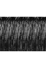 Kurtyna party czarna 100x200cm