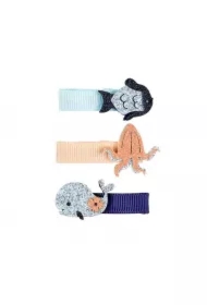 Spinki do włosów brokatowe zwierzątka morskie Rifka