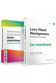 Pakiet [ze słownikiem]: Ania z Avonlea. Poziom A2/B1, Ekstremalnie szybka nauka języka angielskiego