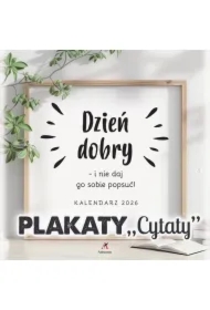 Kalendarz 2026 wieloplanszowy Plakaty "Cytaty"