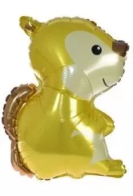 Balon foliowy leśne zwierzątka - wiewiórka