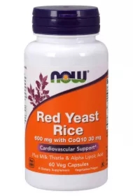 Red Yeast Rice 600 mg with CoQ10 30 mg Suplement diety