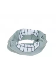 Wielofunkcyjna chusta komin Flexi Loop Smile grey