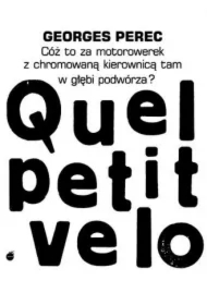 Cóż to za motorowerek z chromowaną kierownicą tam w głębi podwórza?