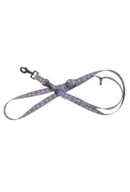 Smycz regulowana taśma dla psa Etno Mandala, 25mm/220cm