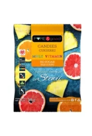 Cukierki multivitamin ze stewią bez cukru