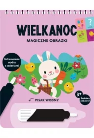 Wielkanoc. Magiczne obrazki. Kolorowanka wodna...