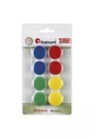 Magnesy do tablic 25 mm 8 szt