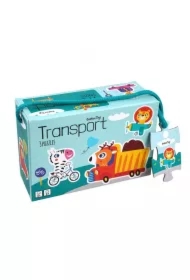 Moje pierwsze puzzle. 3 układanki. Transport