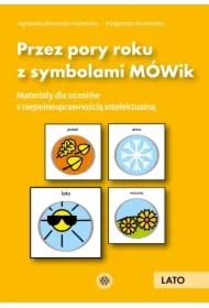Przez pory roku z symbolami MÓWik. Lato