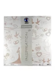 Papier do scrapbookingu ślub 5 arkuszy