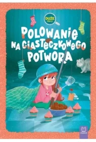 Polowanie na Ciasteczkowego Potwora. Duże litery
