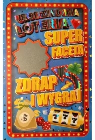 Karnet Urodziny męskie