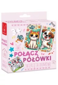 Połącz połówki. Zwierzęta Domowe