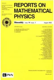 Reports on Mathematical Physics 90/1