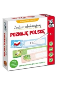Kapitan Nauka. Poznaję Polskę. Książka + puzzle