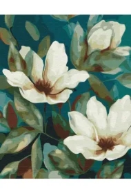 Malowanie po numerach - Delikatność kwiatów