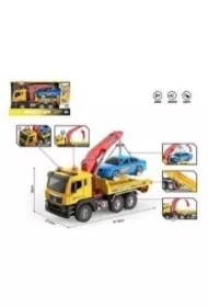 Auto laweta z dźwigiem 1:10 światło dźwięk