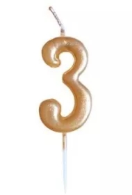 Świeczki urodzinowe cyferki SH-719-3