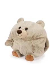 Poduszka miś i pluszowy ogrzewacz do dłoni