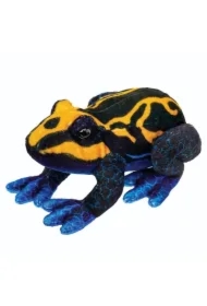 Żaba czarno - pomarańczowa 13cm