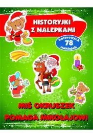 Miś Okruszek pomaga Mikołajowi