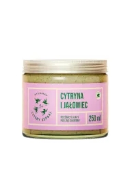 Rozświetlający peeling do ciała - cytryna i jałowiec