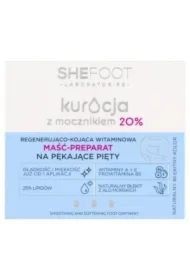 Witaminowa maść-preparat na pękające pięty Kuracja z mocznikiem 20% regenerująco-kojąca