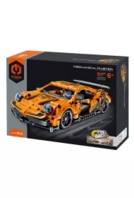  Klocki  auto pomarańczowe 490 elementów