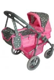 Wózek wielofunkcyjny dla lalek 2w1