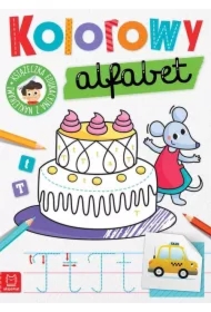 Kolorowy alfabet. Edukacyjna książeczka