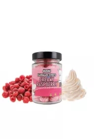 Landrynki kremowe malinowe