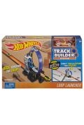 Zdjęcia - Auto dla dzieci Hot Wheels Track Builder Zestaw Pętla z wyrzutnią 