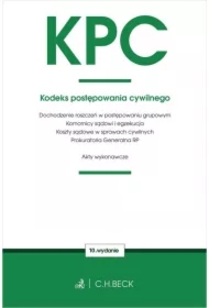 KPC Kodeks postępowania cywilnego oraz ustawy towarzyszące