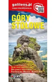 Mapa turystyczna - Góry Stołowe 1:30 000
