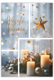 Karnet Wesołych Świąt - Vesele Vanoce Cestina