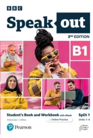 Speakout 3rd Edition B1. Split 1. Student's Book and Workbook + Książka w wersji cyfrowej