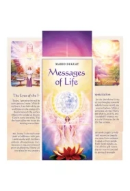 Inspirational karty do wróżenia Messages of Life, niebieski anioł